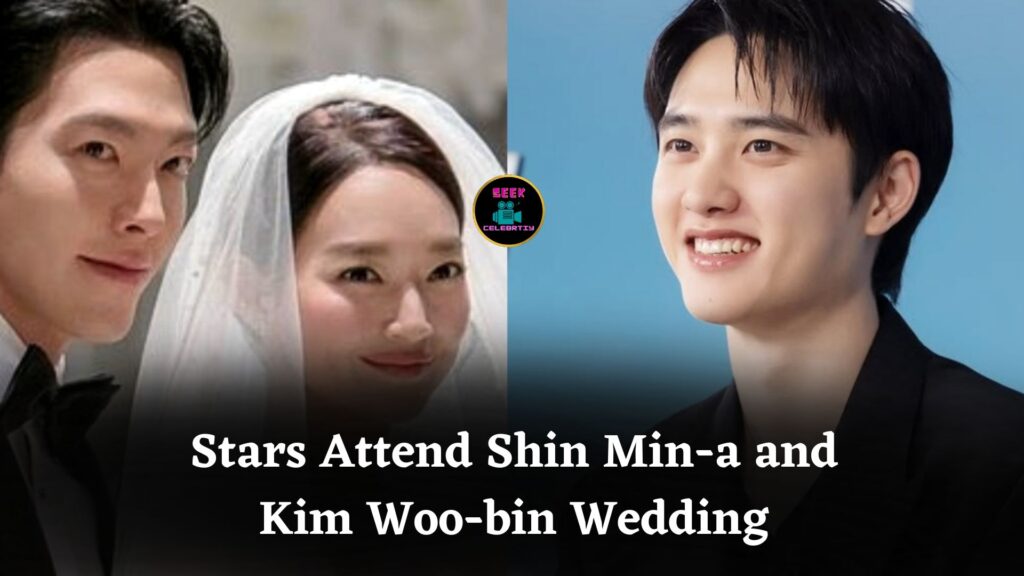 Lee Kwang-soo, Doh Kyung-soo, BTS' V Attend Star-Studded Shin Min-a and Kim Woo-bin Wedding