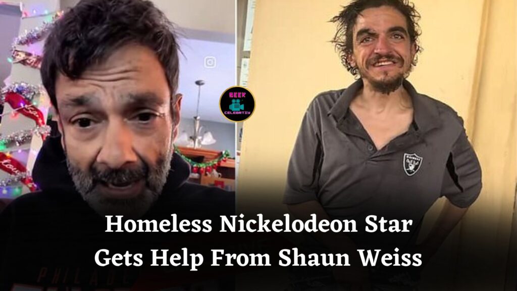 Homeless Nickelodeon star offered help by former actor Shaun Weiss after being spotted in viral video