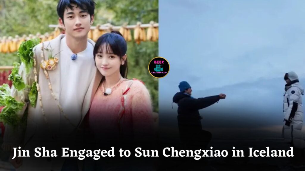 Jin Sha Engaged to Younger Boyfriend Sun Chengxiao After Romantic Iceland Northern Lights Proposal