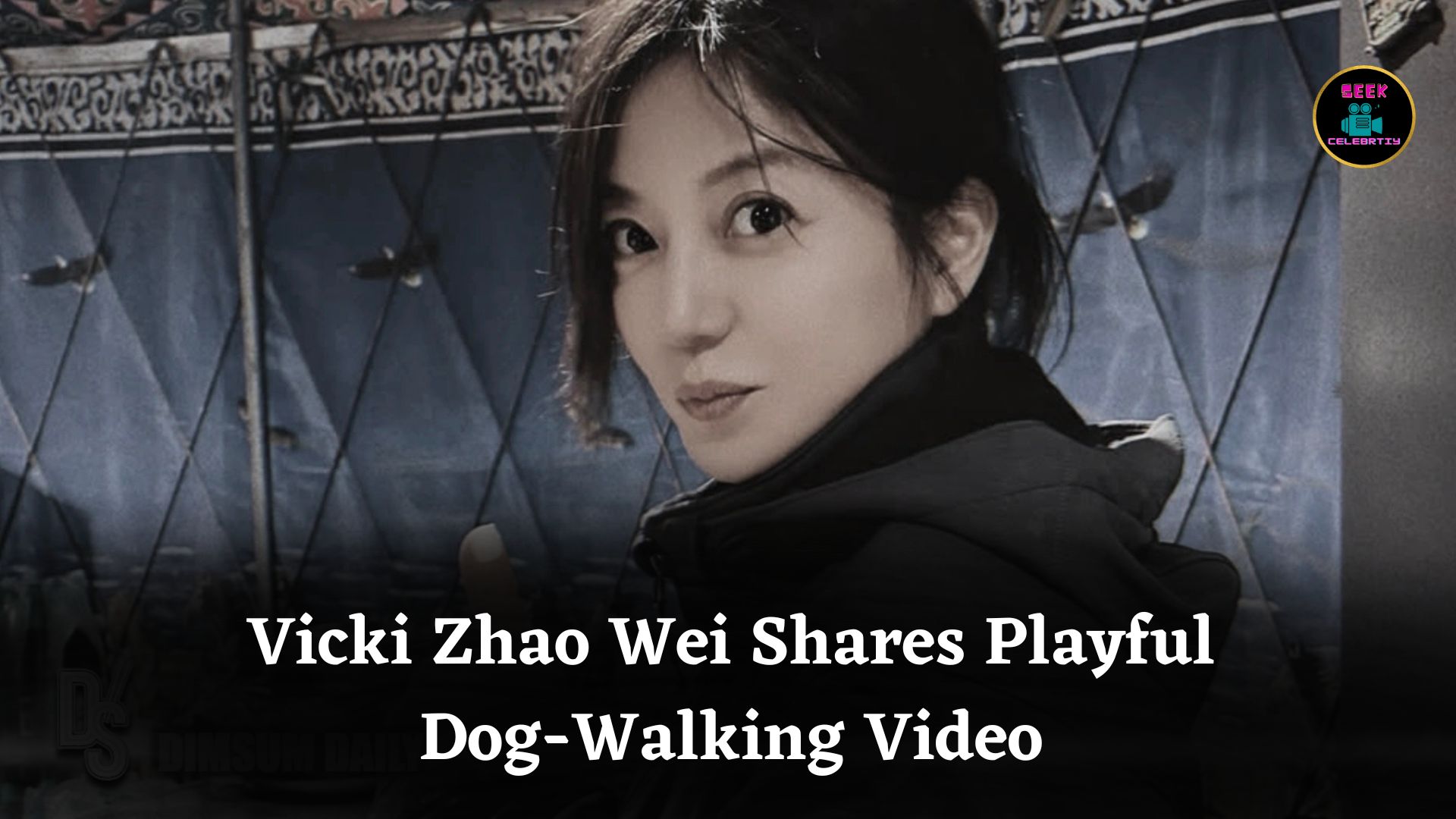 Mainland Actress Vicki Zhao Wei Shares Playful Dog-Walking Video Following Divorce From Huang You Long