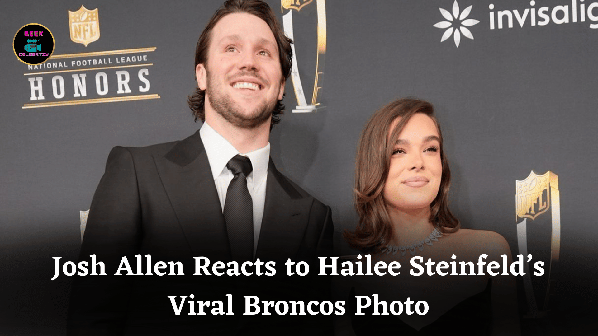 Josh Allen Reacts to Hailee Steinfeld’s Viral Broncos Photo