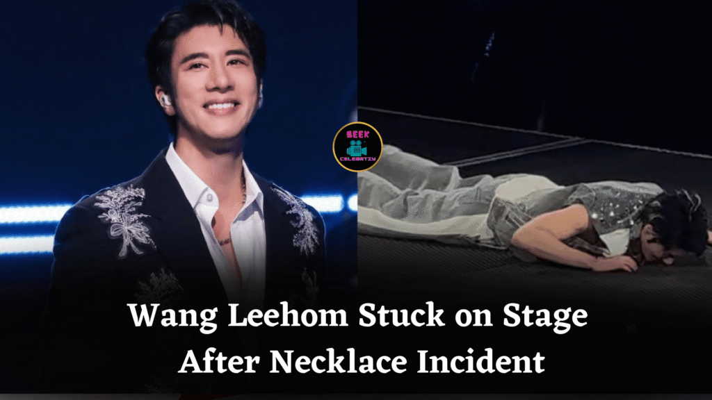 Wang Leehom Stuck on Stage After Necklace Incident