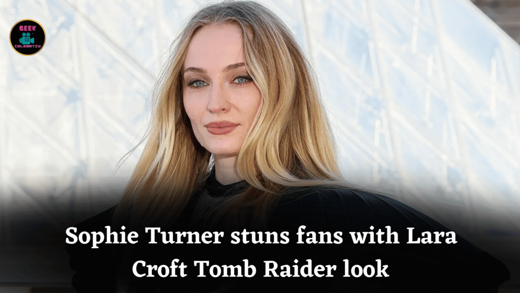 Sophie Turner stuns fans with Lara Croft Tomb Raider look