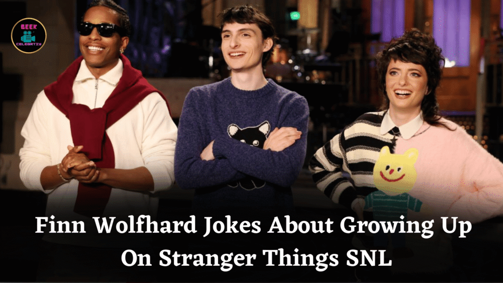 Finn Wolfhard Jokes About Growing Up On Stranger Things SNL