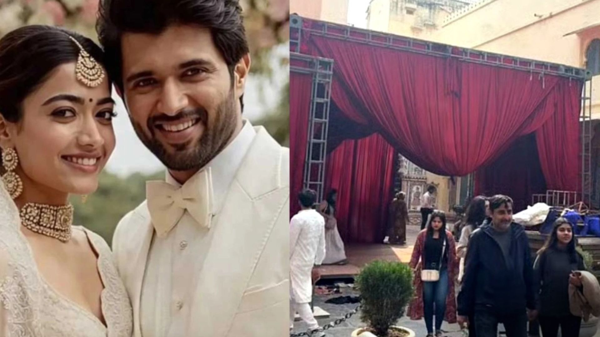 Rashmika Mandanna and Vijay Deverakonda Wedding Rumours Intensify as Udaipur Palace Preparations Go Viral
