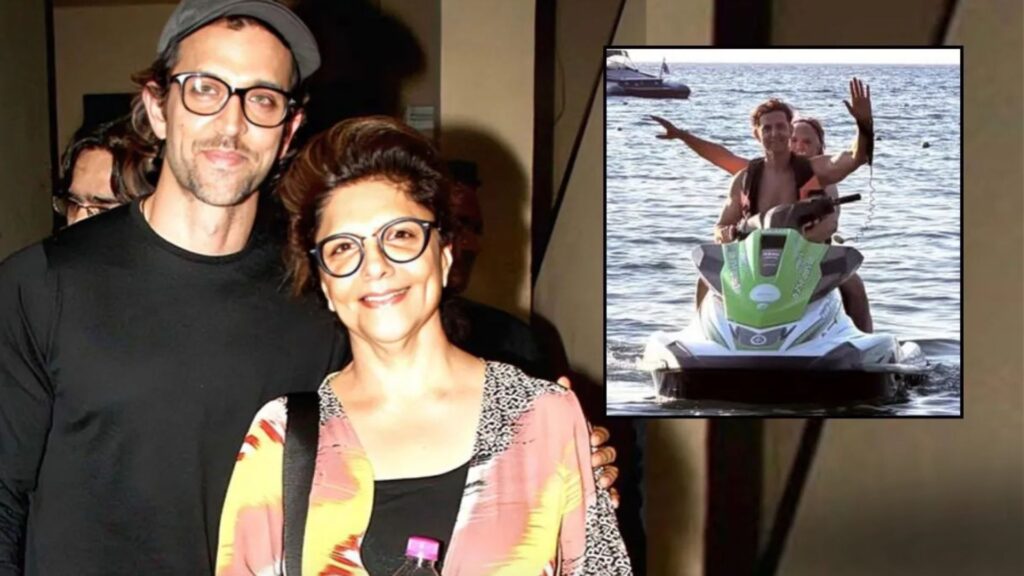 Hrithik Roshan Surprises Mom Pinkie With Thrilling Jet Ski Ride, Calls It Best Birthday Gift