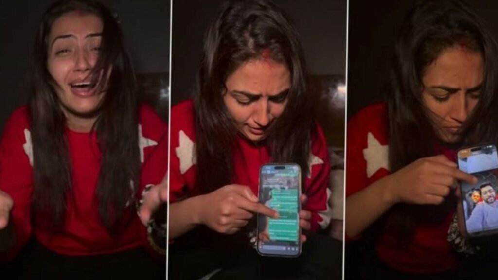 Chandrika Dixit’s Viral Crying Video Accusing Husband Of Cheating Sparks Trolls And Fresh Online Controversy Debate