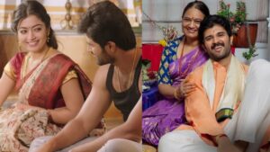 Rashmika and Vijay Walk Hand-in-Hand at Sangeet, Mother Calls Daughter-in-Law ‘My Darling Rushi’