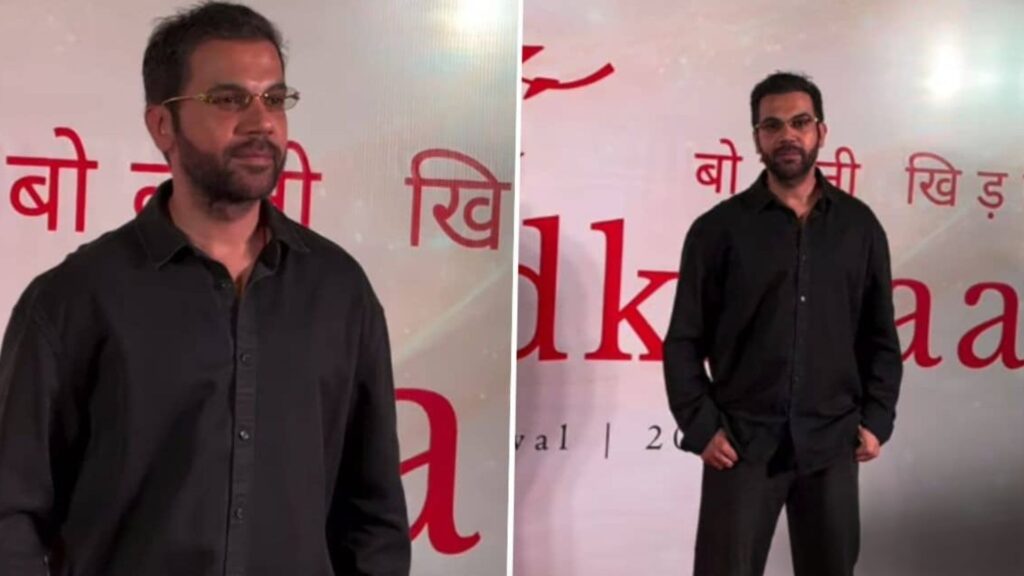 Rajkummar Rao’s Sourav Ganguly Biopic Look Shocks Fans As Actor Unveils Dramatic Transformation At Event