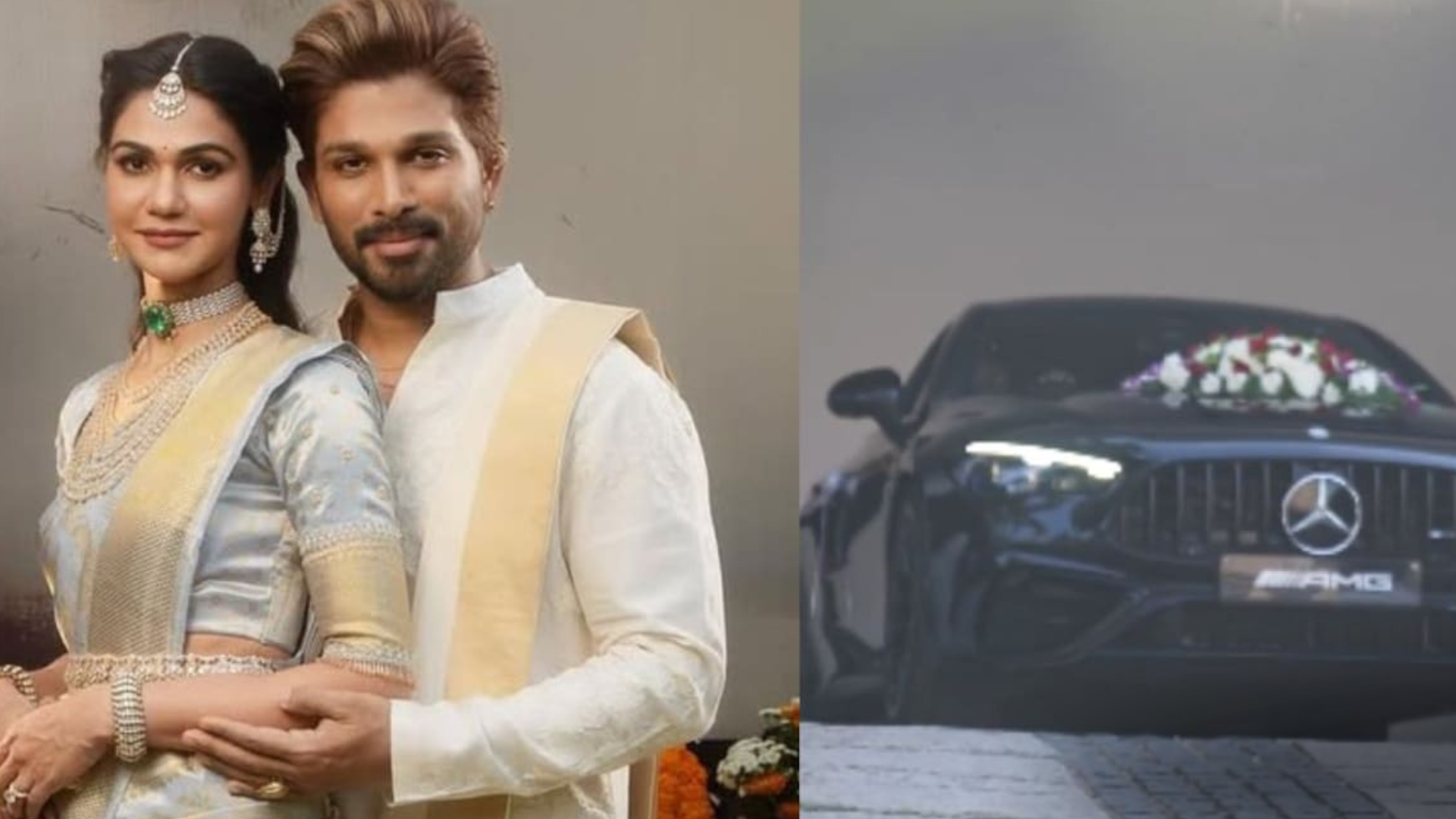 Allu Arjun gifts wife Sneha Reddy Rs 1.5 crore Mercedes