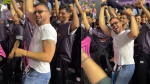 Ricky Martin dances to ‘Oh Ho Ho Ho’ during T20 World Cup Final ceremony in Ahmedabad