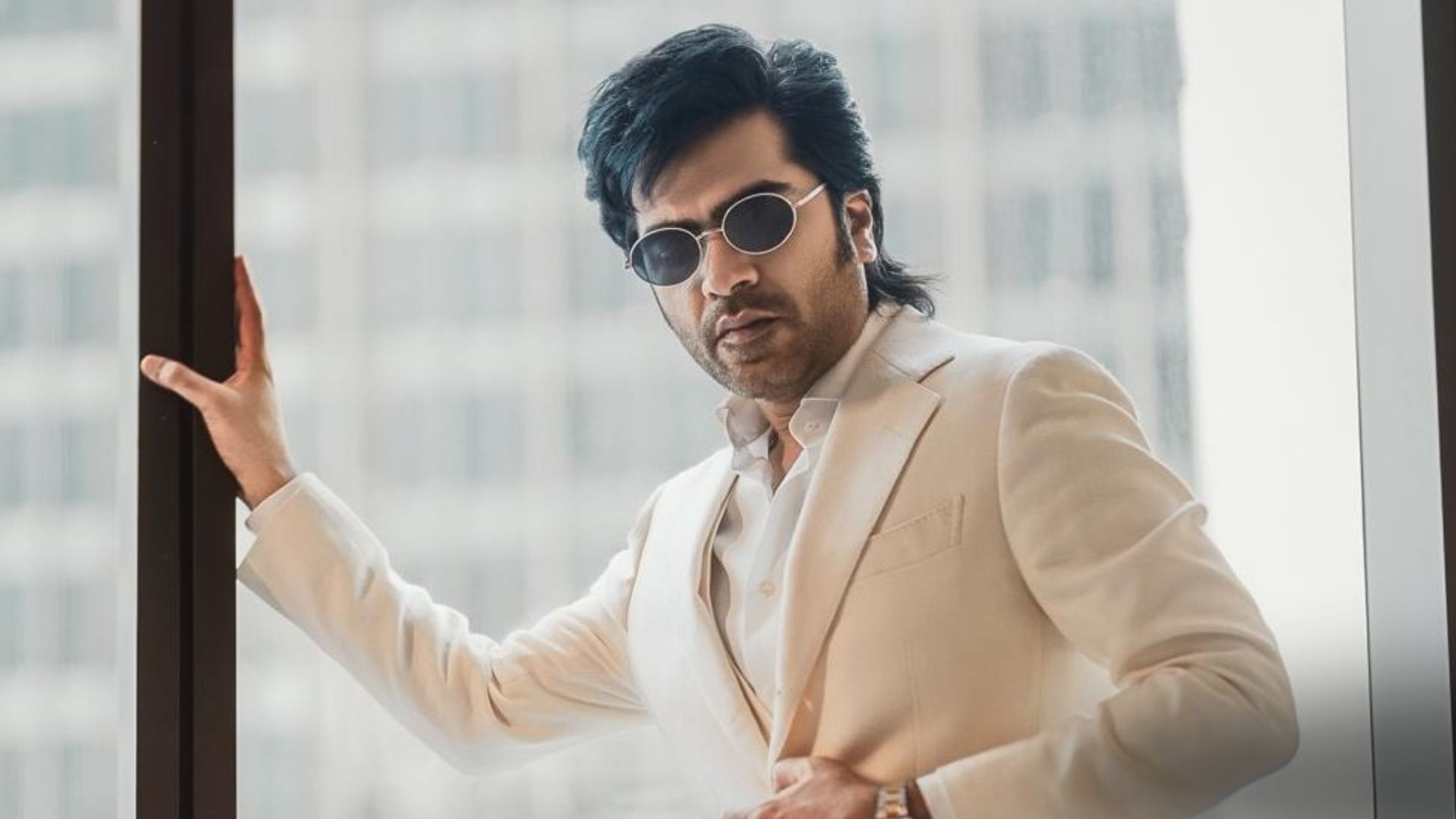 Silambarasan shares Arasan BTS still as second schedule begins with Vetri Maaran in Chennai shoot underway