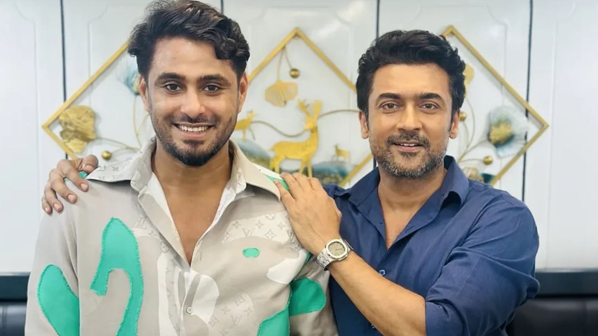 Antony Varghese calls Suriya’s action pure art after fanboy moment on Vishwanath and Sons sets