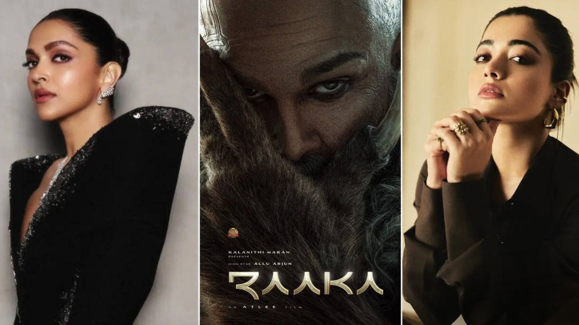 Allu Arjun dominates "Raaka" salaries, Deepika Padukone earns less, Rashmika Mandanna trails behind in pay